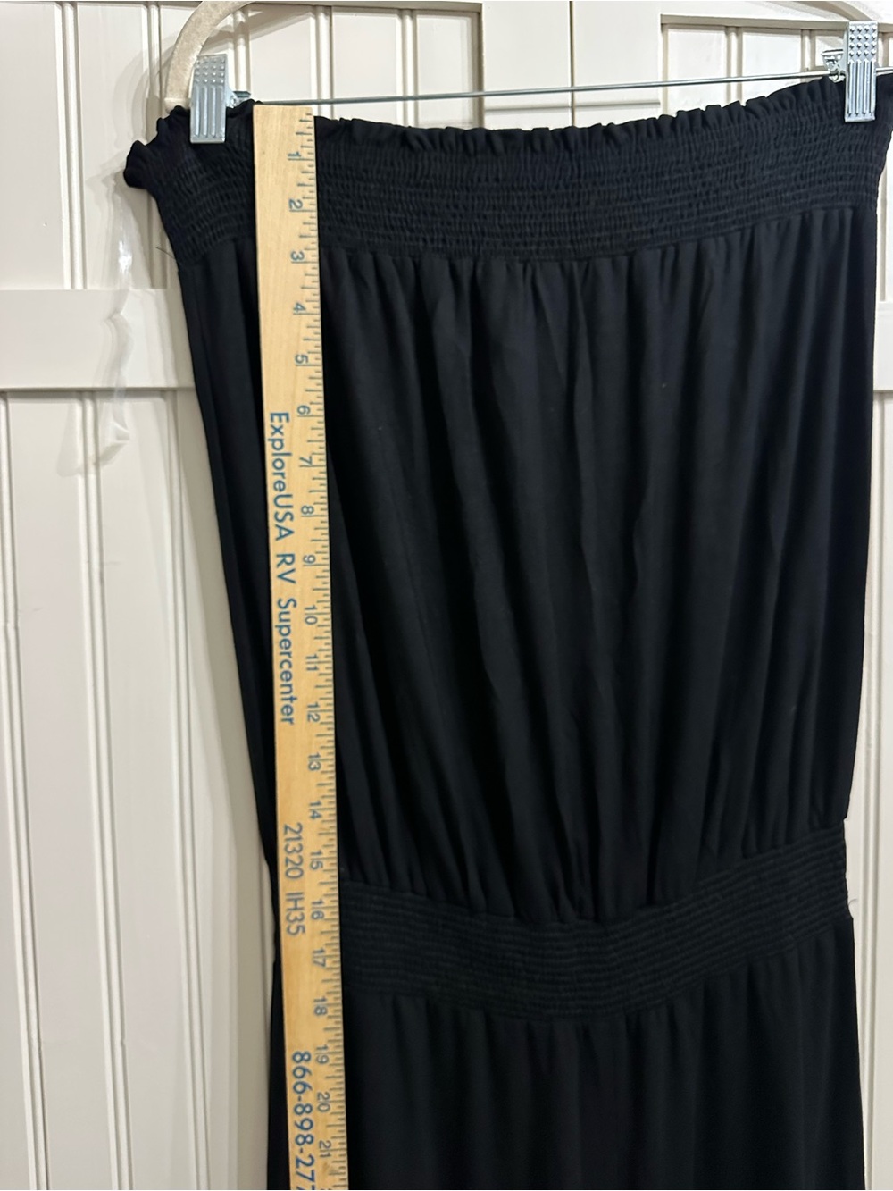 maitai Black Strapless Maxi Romper Size 1X - Picture 5 of 9